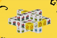 3Dで楽しむスプーキーマージャンゲーム