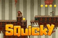 SquickyはHTML5プラットフォームゲーム
