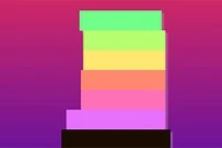 「Stack! は気軽に楽しめるタワー積みゲーム」