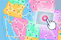 ビルド・接続・征服しよう！究極の道管理パズルゲーム、State Connect