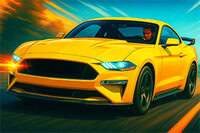 3つのハイウェイで6台のチューンカーの安全なレース！