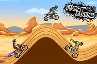 ライバルと時計に挑む驚くべきスタントゲーム
