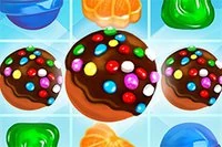 キャンディマッチングパズルゲームをプレイ