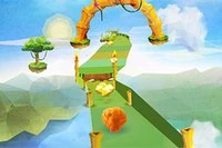 Super Spice Dashは、きれいですっきりとした3DのTemple