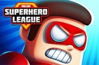 スーパーヒーローリーグが敵を倒し、平和をもたらす