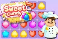 Sweet Candyは38のユニークなレベルがあるマッチ3ゲーム