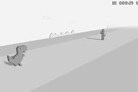 恐竜を絶滅から救おう！楽しい3D T-Rexゲーム