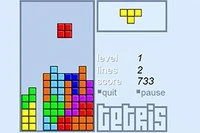 クラシックテトリスゲームでラウンドをプレイ