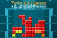 クラシックテトリスゲームの一人プレイ