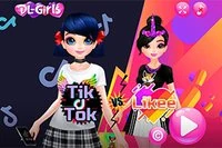ようこそ TikTok Girls vs Likee Girls