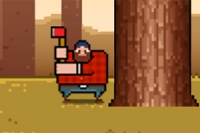Timbermanは、レトロスタイルの中毒性の高いハイスコアゲーム