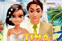 ティナのロマンチックなビーチウェディングをスタイルアップして、彼女の特別な日を忘れられないものにしよう！
