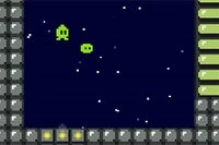 スペースをジャンプして撃ち抜け