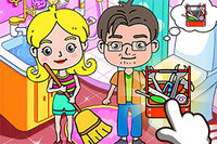 新しい家族が散らかった家を快適な住まいにするお手伝い