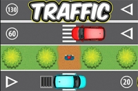 車にたどり着くために道を進むゲーム