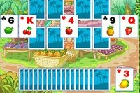 フルーツ トライピークス ソリティア ゲーム