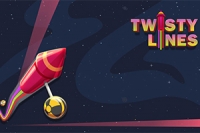 2D宇宙での究極の旅、Twisty Linesで宙を舞い、軌道を回り、生き残ろう