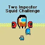 青い背景の砂地に立つ3つの異なる色のキャラクター。