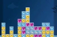 元気なペンギンが遊んでいます