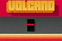 火山の中にいる時もある
