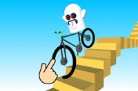 レースに勝つために自転車の車輪を描こう！