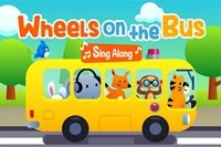 バスの車輪はぐるぐる回る子供向けゲーム