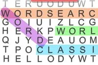 クラシックな単語探しパズルゲームで、すべての単語を見つけよう！